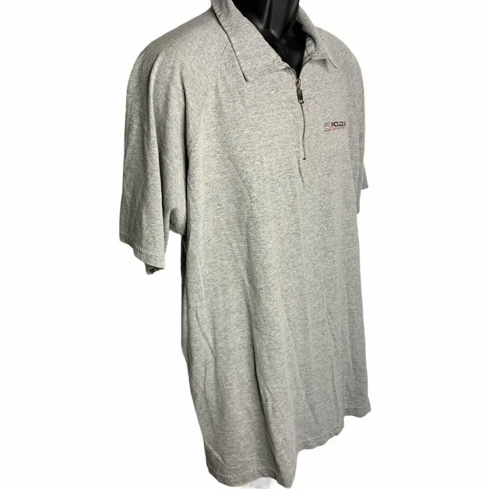 Vintage 90s Polo Ralph Lauren Quarter Zip Shirt
